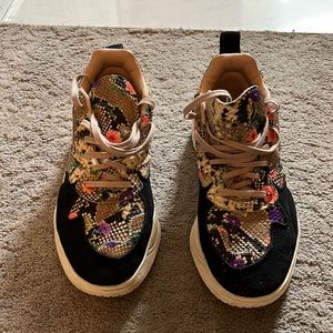 Adidas floral snakeskin